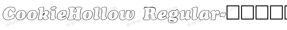 CookieHollow Regular字体转换